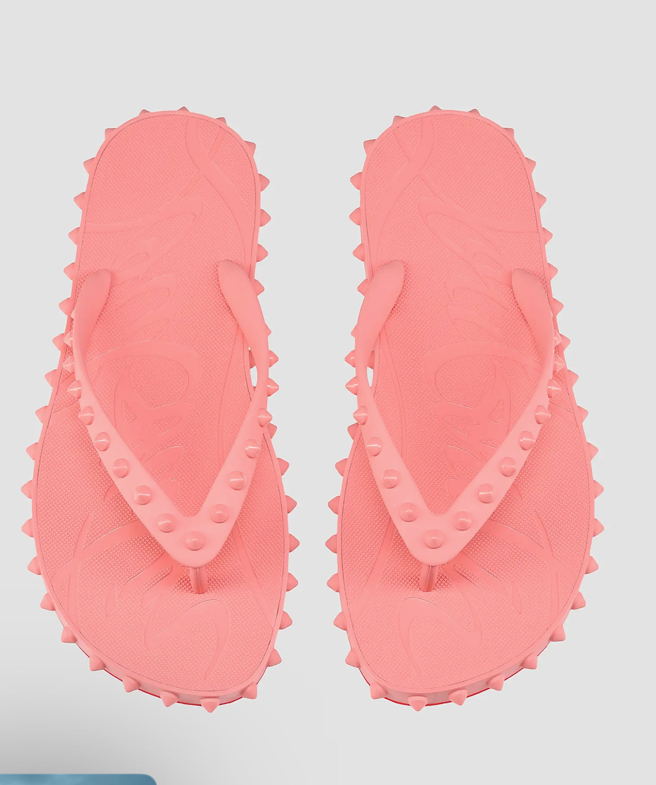 Pink flip flops