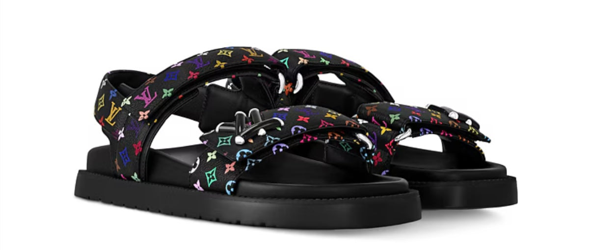 Black sandals