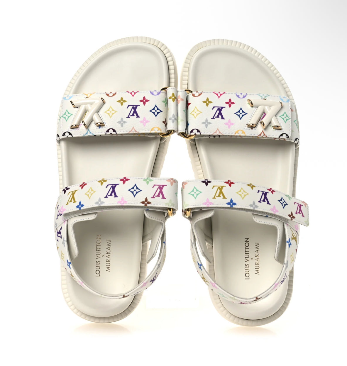 Rainbow sandals