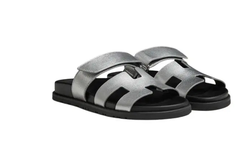 Silver & black
