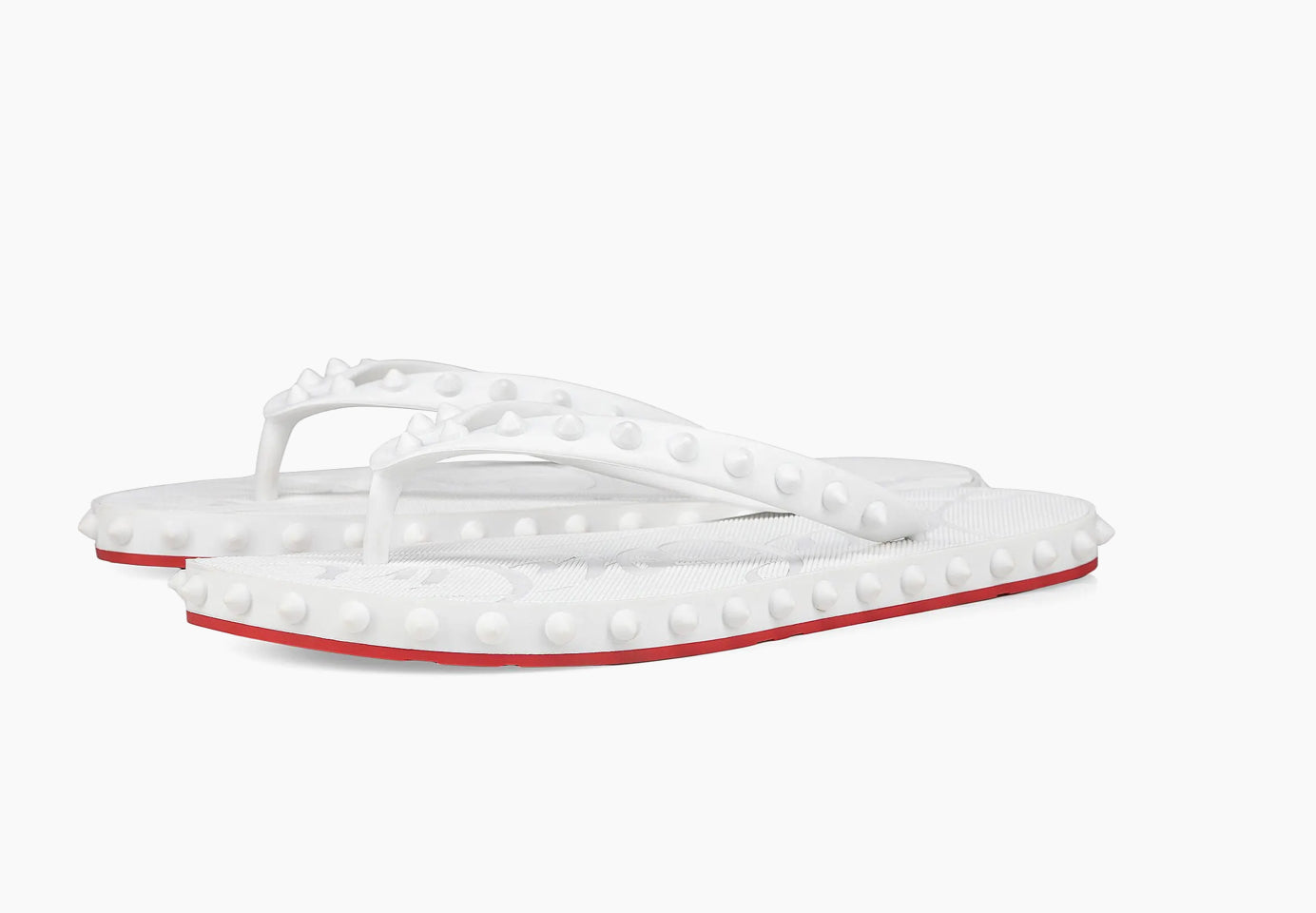 White Flip Flops