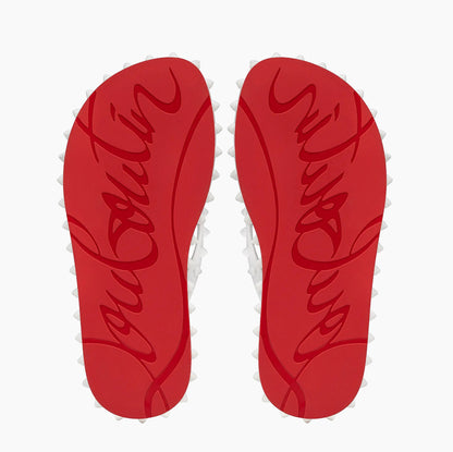 White Flip Flops